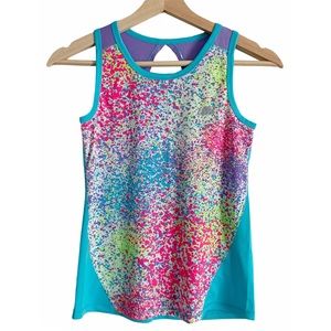 Sketchers Speckled Athletic Tank Top